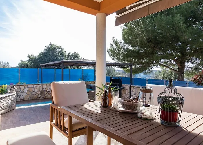 Veronica With Great Sea View & Private Pool - Calm & Relax Holidays In Istria *