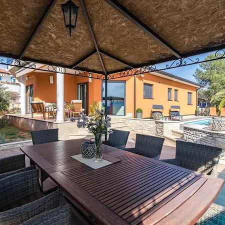 Veronica With Great Sea View & Private Pool - Calm & Relax Holidays In Istria *